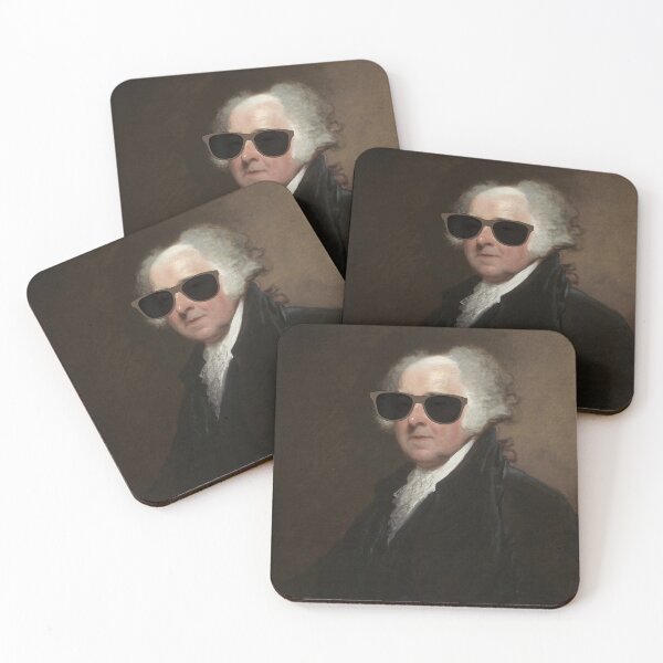 Item preview, John Adams (in sunglasses) designed and sold by CastlesClassics.