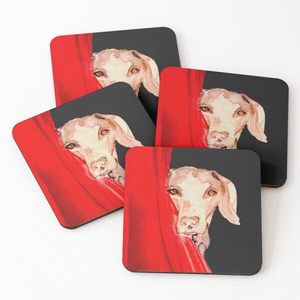 Item preview, Watercolor Weimaraner designed and sold by skiair.