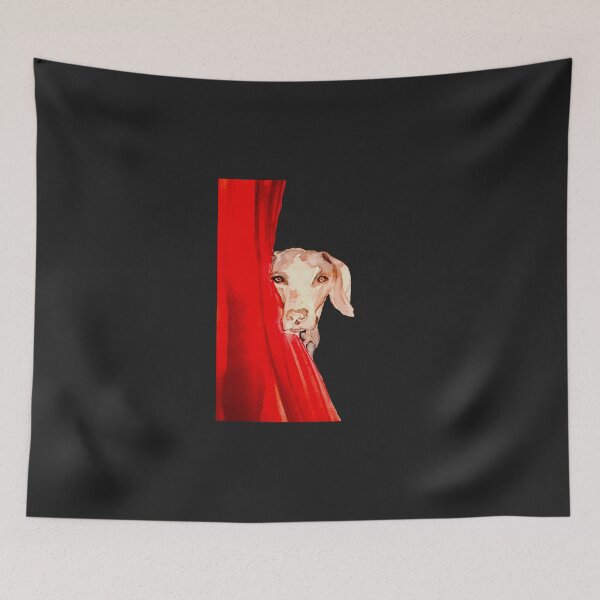 Item preview, Watercolor Weimaraner designed and sold by skiair.