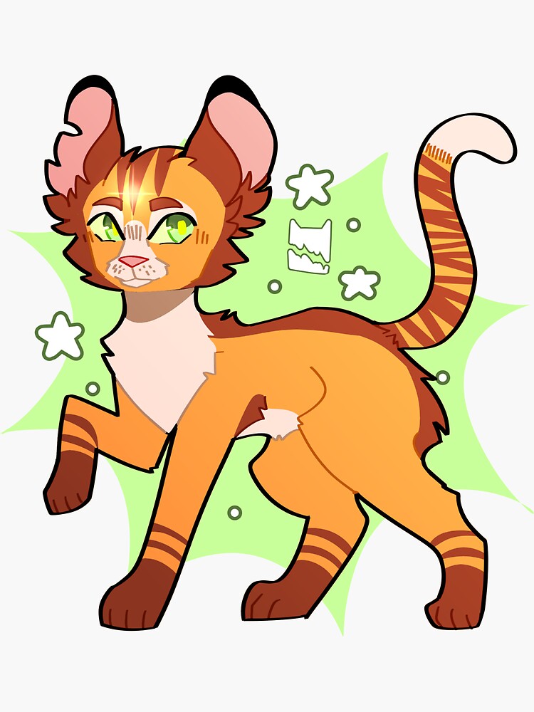 Firestar Fireheart Warrior Cats Postcard for Sale by alicialynne