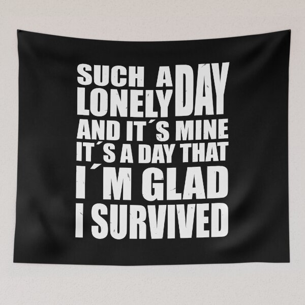 Item preview, lonely day designed and sold by LadyMisanthrope.