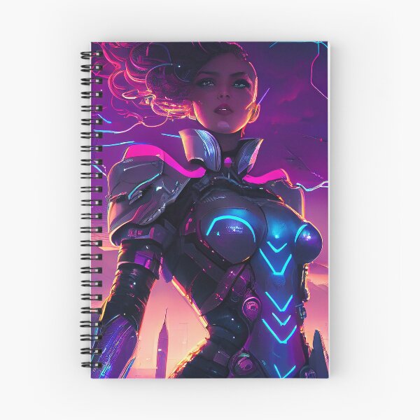 Item preview, The Futuristic Protector Lady designed and sold by DesignCatalyst7.