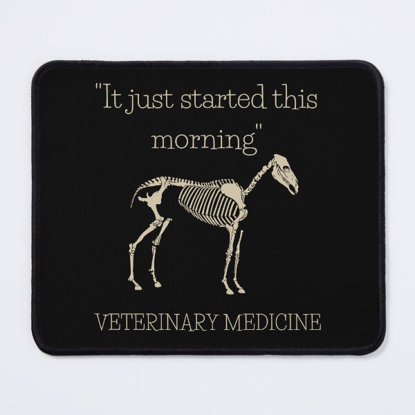 Item preview, "It Just Started This Morning" Equine  designed and sold by introVETed.