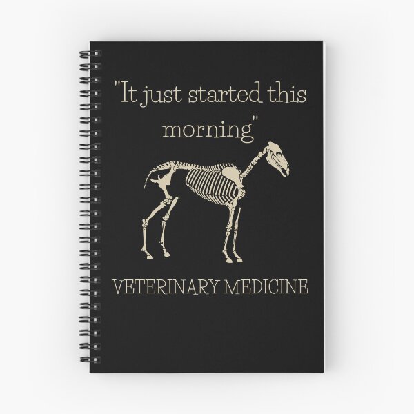 Item preview, "It Just Started This Morning" Equine  designed and sold by introVETed.