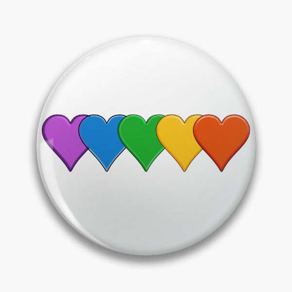 Item preview, rainbow hearts designed and sold by elive.