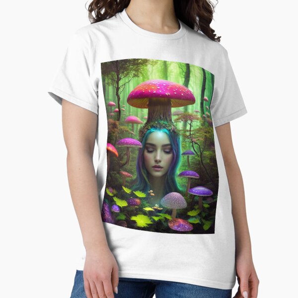 Psychedelic Mother Nature #16 Part of the Psychedelic Mother Nature Collection Classic T-Shirt