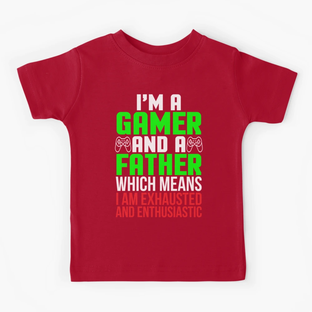  Gamer Dad Shirt Best Daddy Video Games Fathers Day