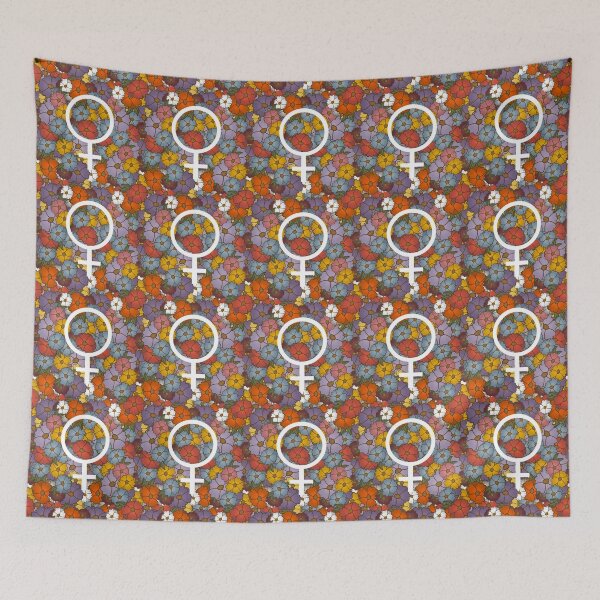 Item preview, Girl Power (Seamless Print) designed and sold by VillageVVitch.