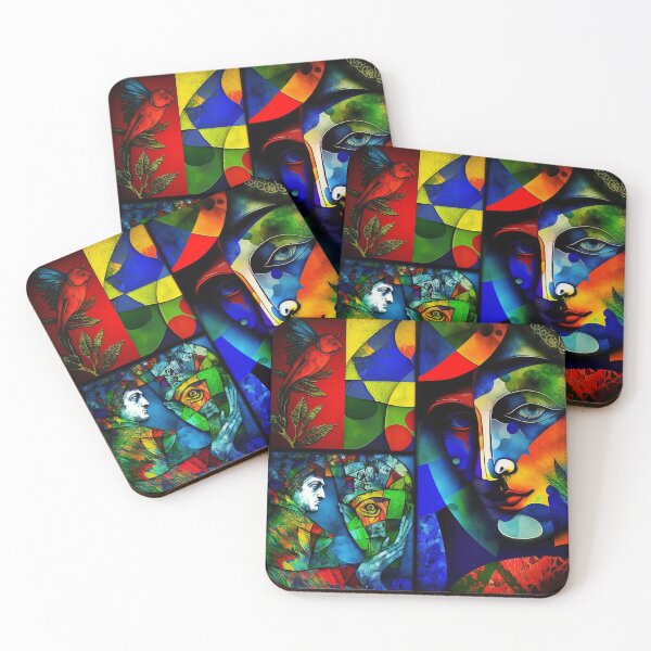 Item preview, Mosaic glass portraits designed and sold by YeKnot.