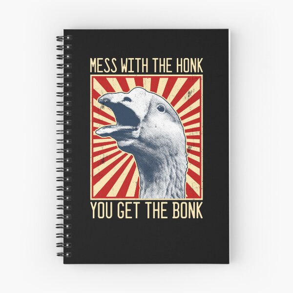 Item preview, Mess With The Honk You Get The Bonk Funny Goose Gear designed and sold by DynamicDesign.