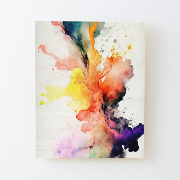 simple abstract watercolor paintings