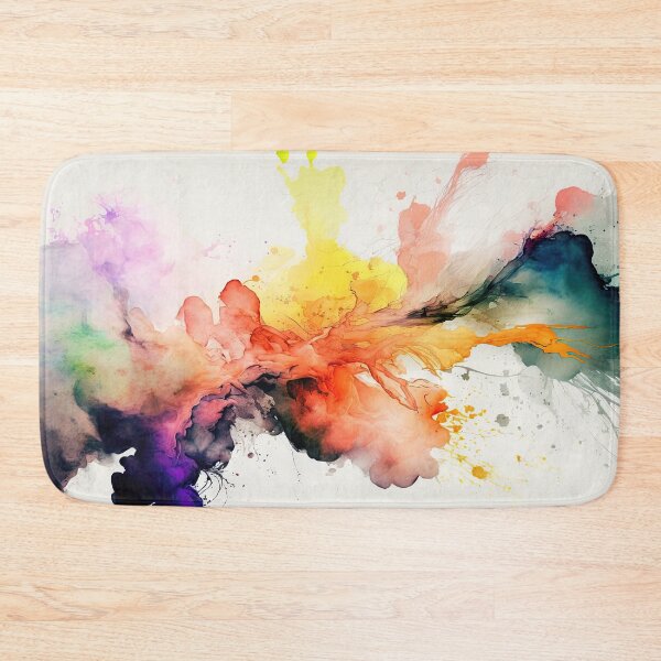Item preview, Mesmerizing Abstract Watercolor Fluid Smoke Painting designed and sold by maninthebox1.