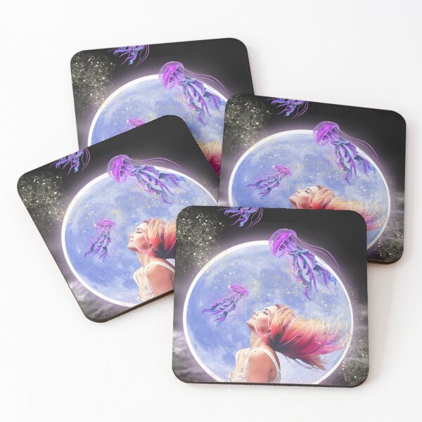 Item preview, Flouting Neon Jellyfish  designed and sold by nicolelynne.