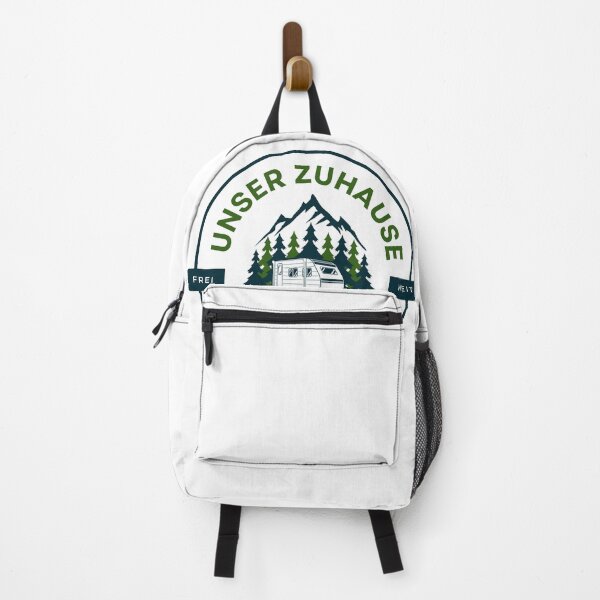 Item preview, OUR HOME HAS A DRAWBAR. Camping Caravan Campervan Camper Design T-Shirt Hoodie Cup individually mobile freedom designed and sold by JoWillem.