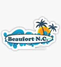 Beaufort - North Carolina. Sticker
