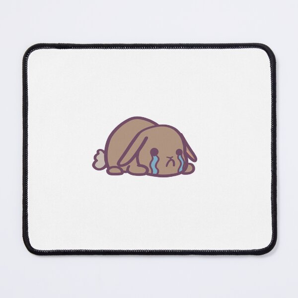 Item preview, Cute Sad and Crying Bunny Rabbit designed and sold by ThumboArtBumbo.