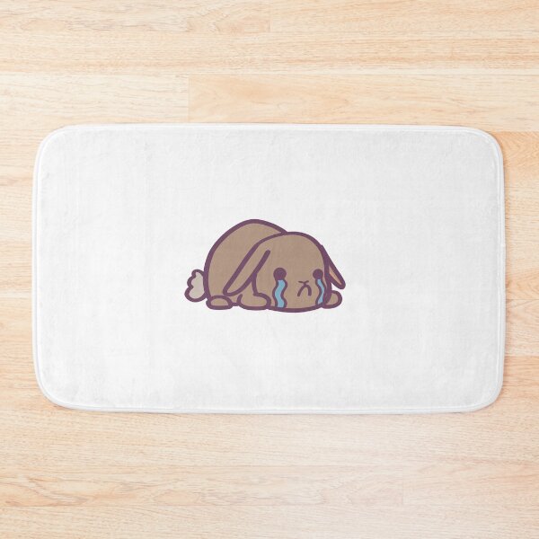 Item preview, Cute Sad and Crying Bunny Rabbit designed and sold by ThumboArtBumbo.