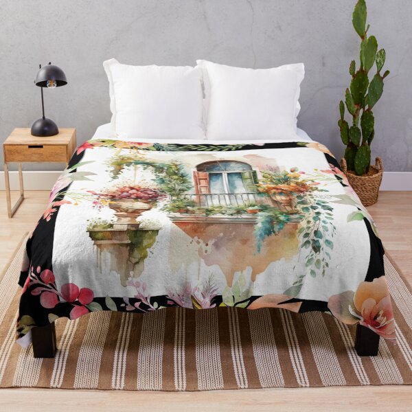 Artikelvorschau, BLUMEN-BOHO-BEAU-BALKON entworfen und verkauft von ORIGENcreate.