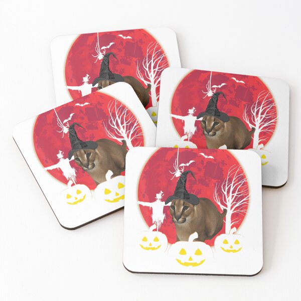 Item preview, Halloween Big Floppa Funny Big Caracal designed and sold by Trendyweber.