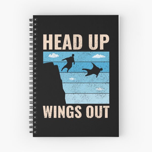 Item preview, Wingsuit flying Base Jumping Skydiving designed and sold by TastefulTees.