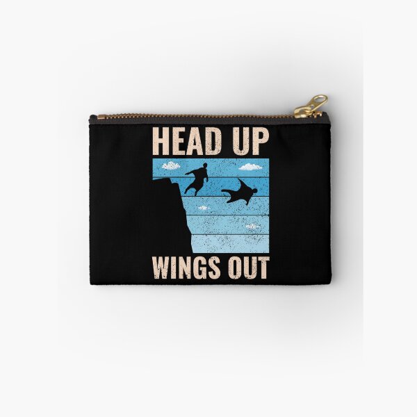 Item preview, Wingsuit flying Base Jumping Skydiving designed and sold by TastefulTees.