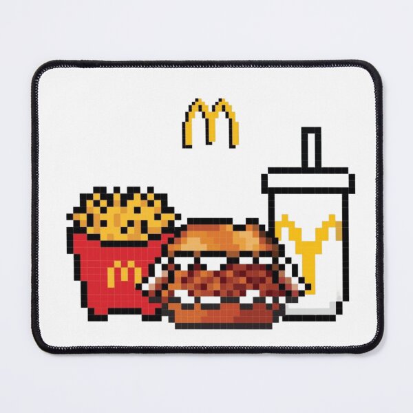 Item preview, Cute McDonald's pixeled meal in collaboration with NewJeans new jeans NWJNS mc donalds designed and sold by Kplais.
