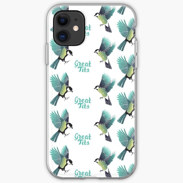 Great Tits iPhone Soft Case