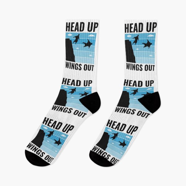 Item preview, Wingsuit flying Base Jumping Skydiving Skydive designed and sold by TastefulTees.