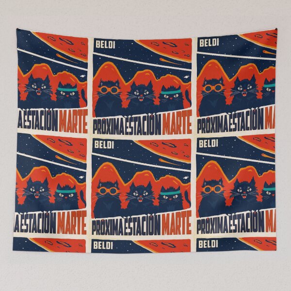 Item preview, Próxima Estación Marte designed and sold by marianabeldi.