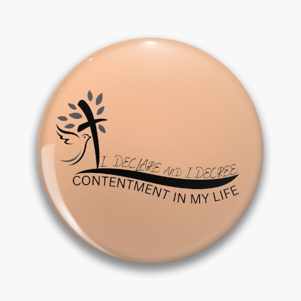 Item preview, I Declare And I Decree Contentment In My Life designed and sold by Nancyanna.