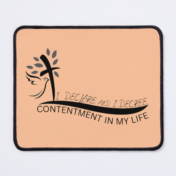 Item preview, I Declare And I Decree Contentment In My Life designed and sold by Nancyanna.