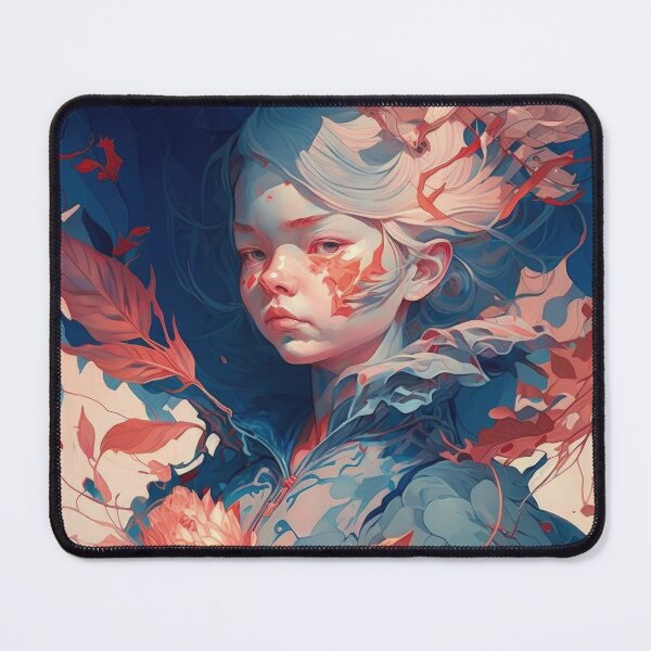 Item preview, Decorated Woman Portrait designed and sold by aiko-art.