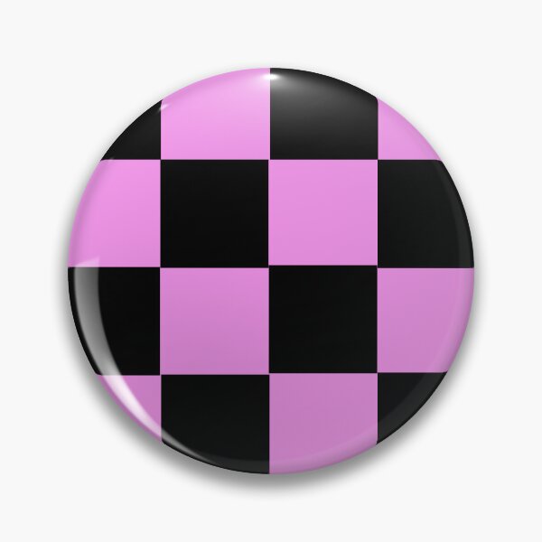 Item preview, Black and pink checkered pattern designed and sold by flydye.