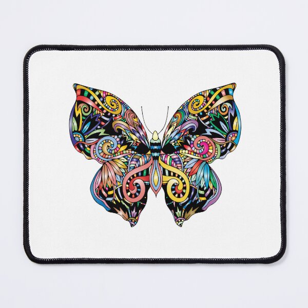 Item preview, butterfly mandala designed and sold by kohanacreations.