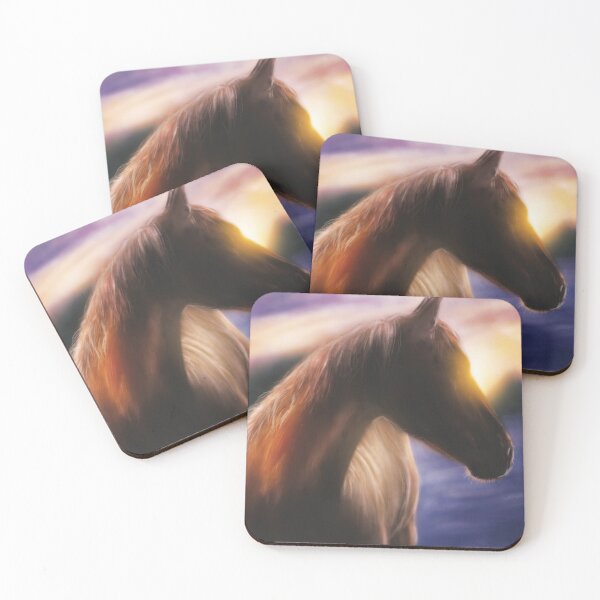 Item preview, Horse & Sunset designed and sold by FOXTARION.