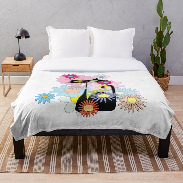 Artikelvorschau, Atomic MCM Katze Flower Power II entworfen und verkauft von BossAtomic.