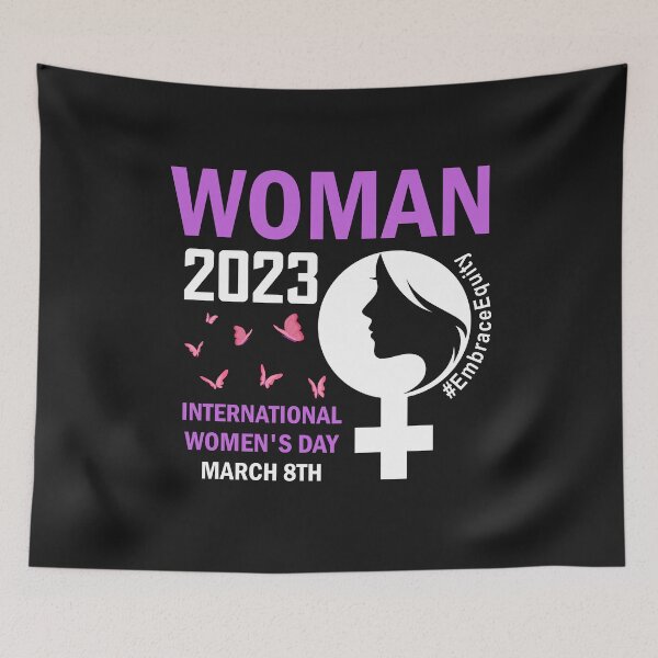 Item preview, International Women's Day Embrace Equity 8 March 2023 Purple designed and sold by Best Designer.