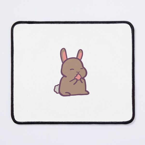 Item preview, Cute Bunny Nibbles Your Heart Out designed and sold by ThumboArtBumbo.