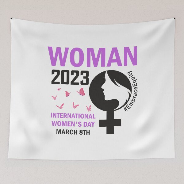 Item preview, International Women's Day Embrace Equity 8 March 2023 Purple designed and sold by Best Designer.