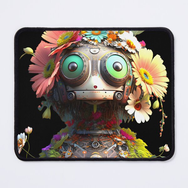 Item preview, Flower Power Robot designed and sold by meshhead.