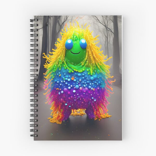 Item preview, Cutest Rainbow Blob Creature designed and sold by LuxindaSwirl.
