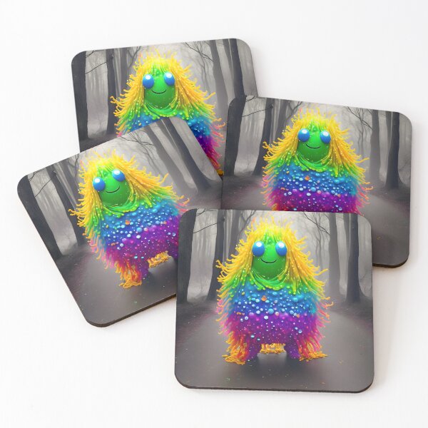 Item preview, Cutest Rainbow Blob Creature designed and sold by LuxindaSwirl.