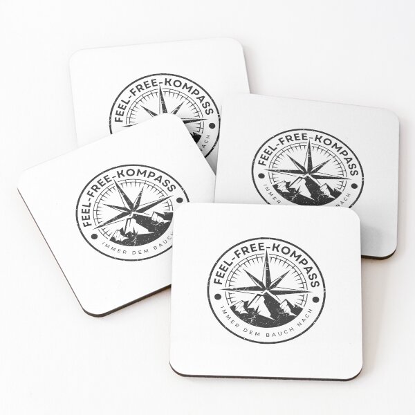 Item preview, FEEL FREE COMPASS. ALWAYS GOING TO YOUR BELLY. Camping Caravan Campervan Camper Design T-Shirt Hoodie Cup individually mobile freedom designed and sold by JoWillem.