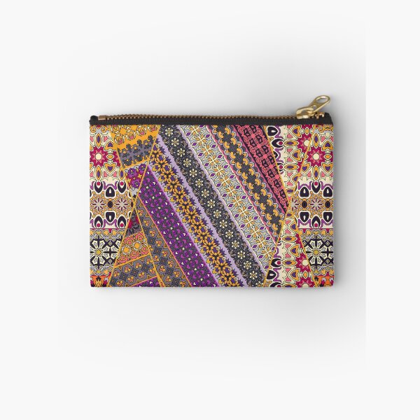 Item preview, Vintage patchwork with floral mandala elements designed and sold by Somberlain.