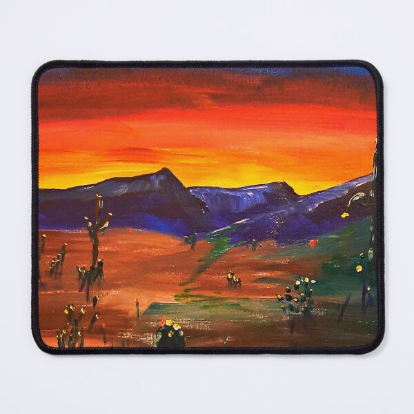 Item preview, sunset in the arizona desert designed and sold by dfwilliamson.