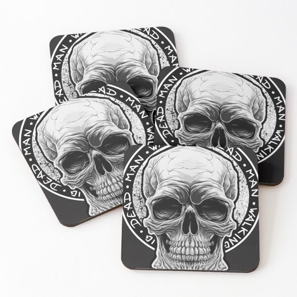 Item preview, Dead Man Walking Skull designed and sold by SinMagellan.