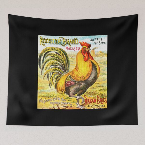 Item preview, Rooster Brand Vintage Poster designed and sold by Dalipoe.