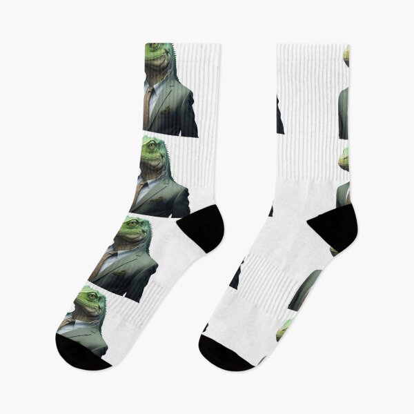 Item preview, iguana in a suite designed and sold by The Enthousiaste.
