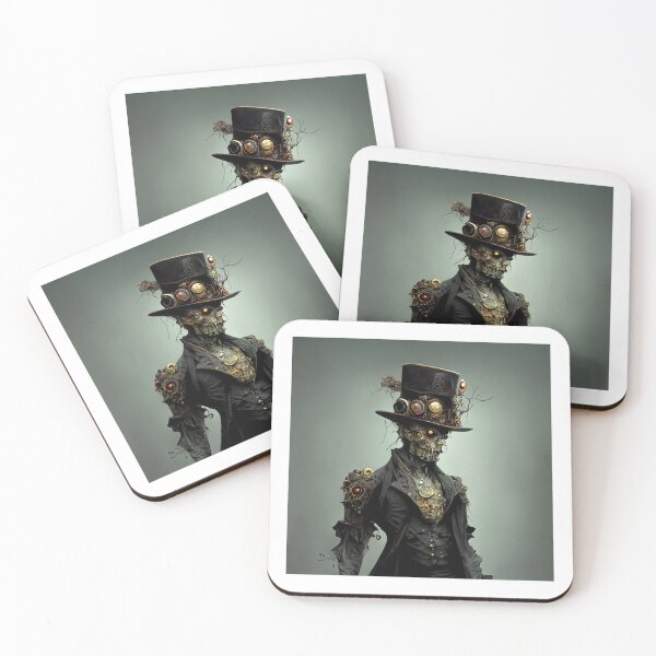 Item preview, Steampunk Zombie Dude designed and sold by LuxindaSwirl.