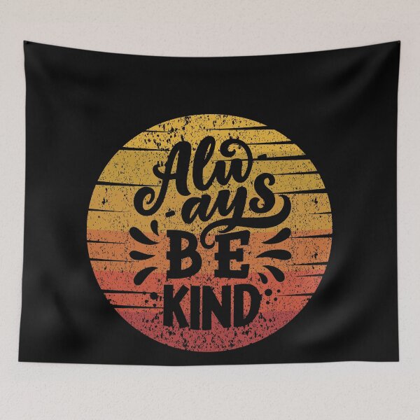 Item preview, Always be kind - retro designed and sold by PellSilversmith.